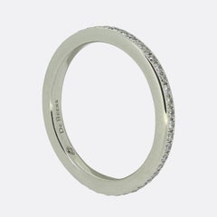 De Beers Diamond Full Eternity Ring Size I (48)