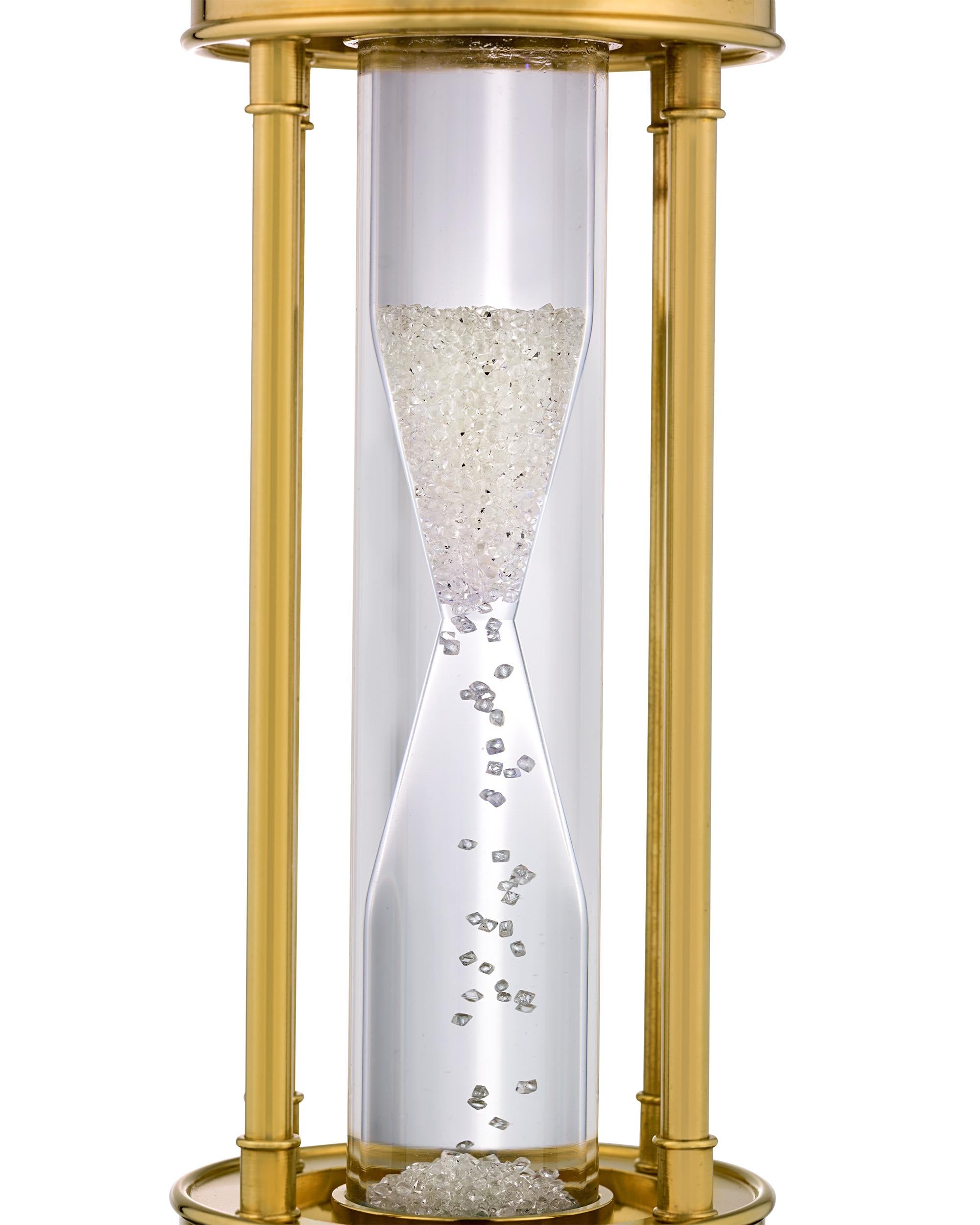 Modern De Beers Diamond Hourglass, 36.00 carats