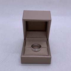 De Beers Platinum Emerald Cut Diamond Ring, 3.69ct, Size 54