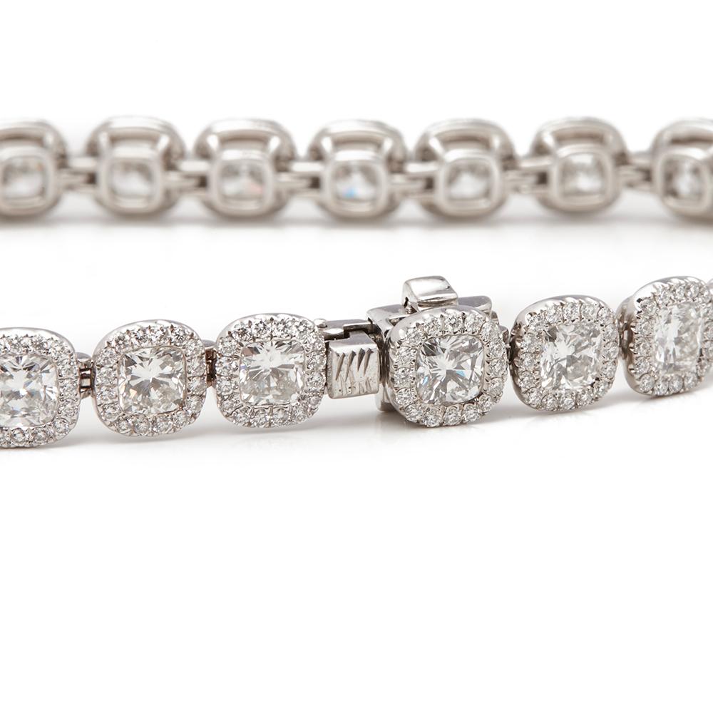 cushion diamond bracelets