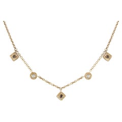 De Beers Rose Gold Talisman Charm Necklace N10341600R042