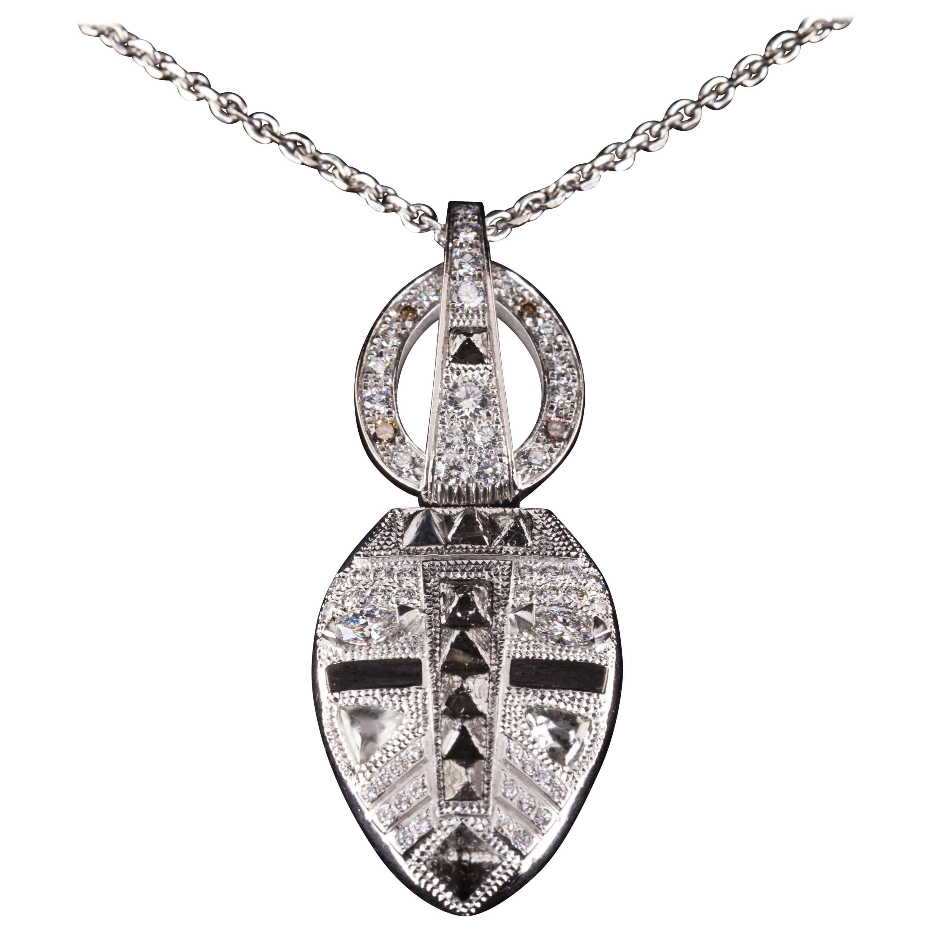 De Beers Rough Diamond Yayadhama Amulet Pendant from Talisman Collection For Sale