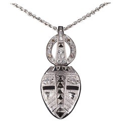 De Beers Pendentif amulette Yayadhama en diamant brut de la collection Talisman