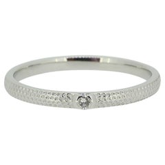 Used De Beers Talisman Azuela Diamond Band Ring