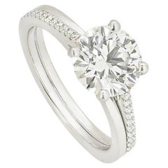 De Beers the Promise Diamond Engagement Ring 2.05Ct I/SI2 XXX GIA Cert
