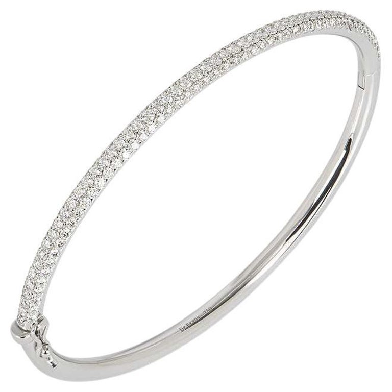 Bracelet Tennis En Argent Sterling 925 Avec Diamants - 3 Rangées, 1 Carat Total, Taille 7.25, Neuf Sans Boîte !