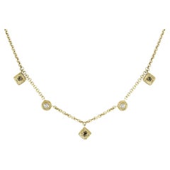 De Beers Yellow Gold Talisman Charm Necklace N10341200R042