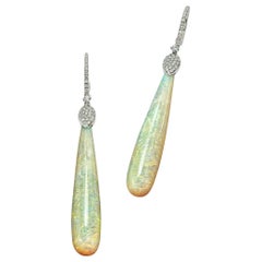 Boucles d'oreilles en goutte en opulence de la collection Boulle