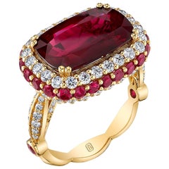 de Boulle High Jewelry Collection East-West Ring