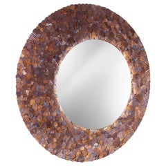 Specchio da parete De Castelli Brame in acciaio inossidabile di R&S De Castelli