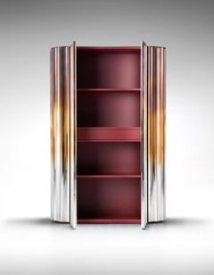 De Castelli Dorica Cabinet in Metal and Wood by Francesco Forcellini
