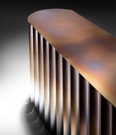 De Castelli Dorica Sideboard in Metal and Wood by Francesco Forcellini
