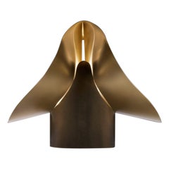 Lampada da tavolo De Castelli Twist in ottone di Zanellato/Bordotto