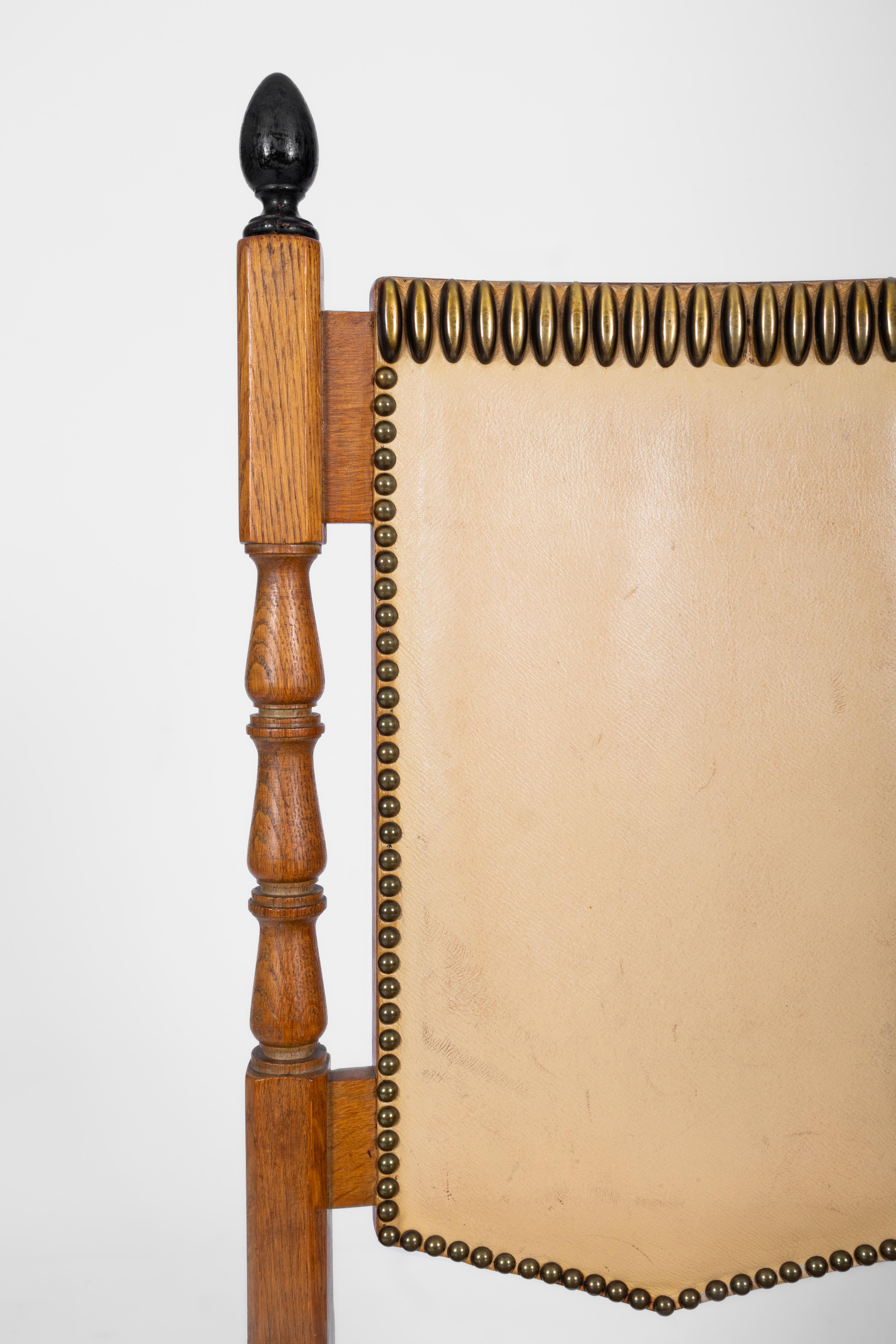 20th Century De Coene: 6 neo-classical dining chairs For Sale