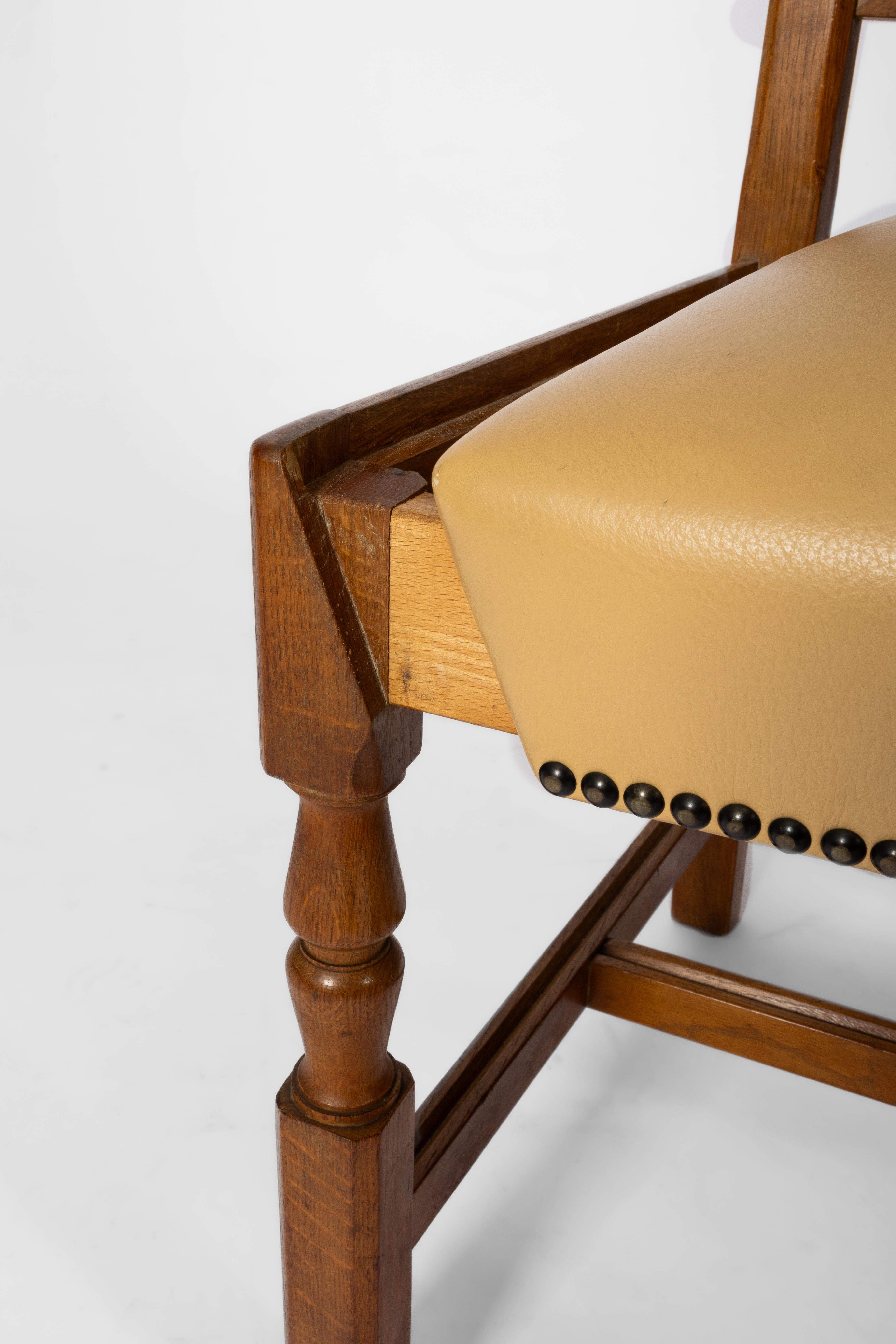 De Coene: 6 neo-classical dining chairs For Sale 2