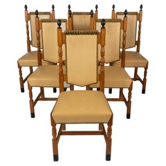 De Coene: 6 neo-classical dining chairs