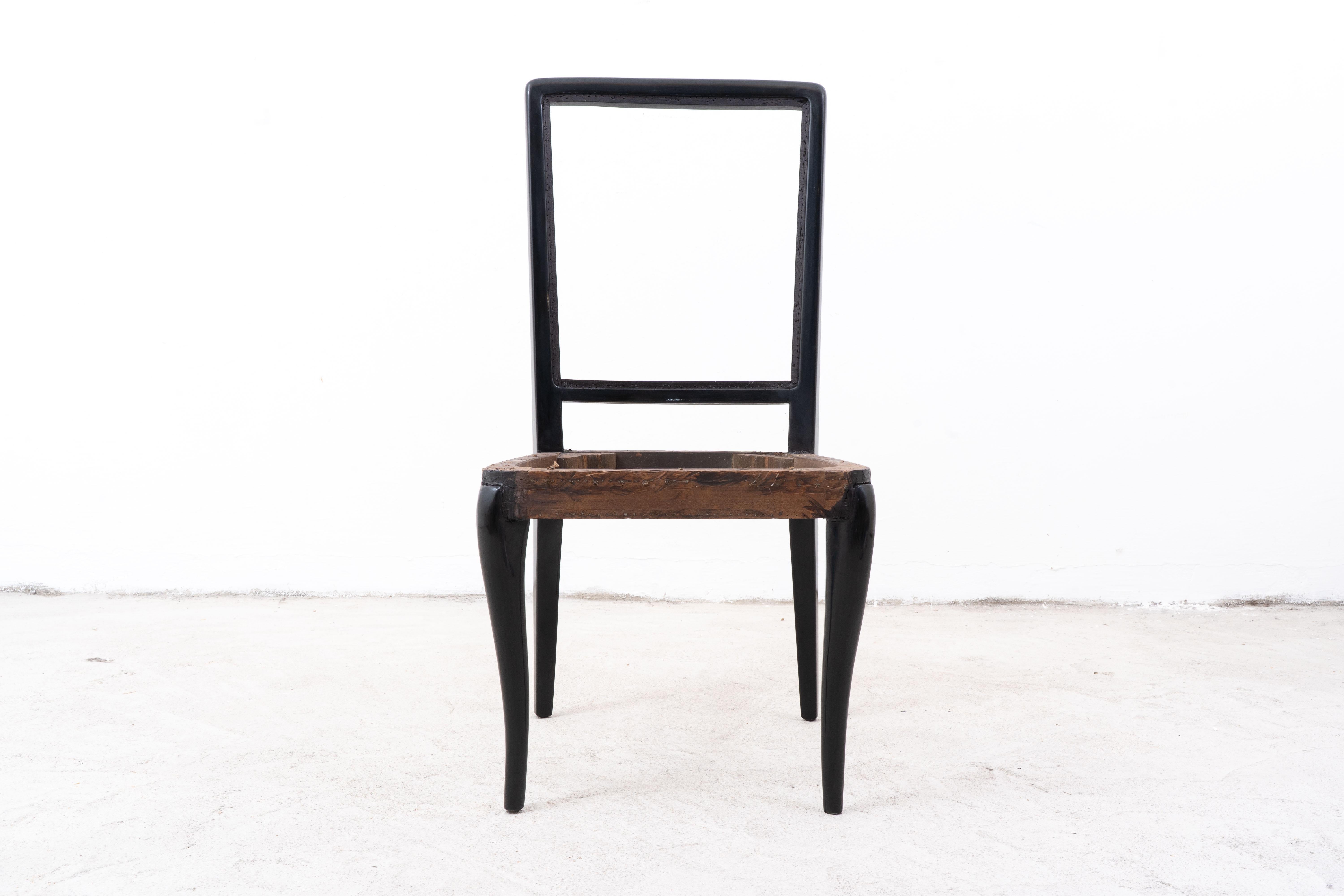 De Coene - Art Deco - Dining Chairs (10) In Good Condition For Sale In Budapest, HU