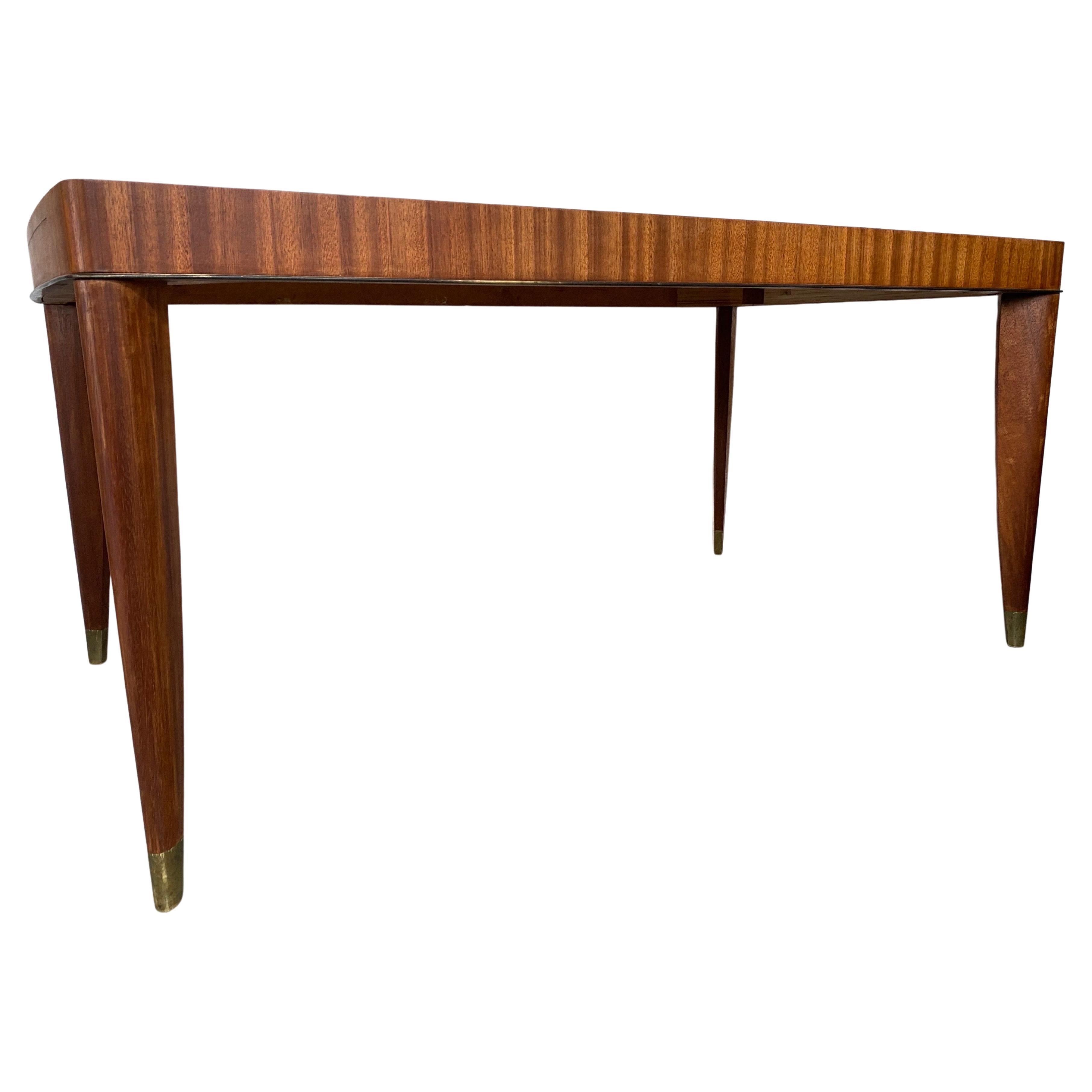 Hand-Crafted De Coene Art Deco Dining Table, 1941 For Sale