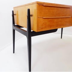 Schreibtisch im Stil von Alfred hendrickx, Coene, Belgien, 1950