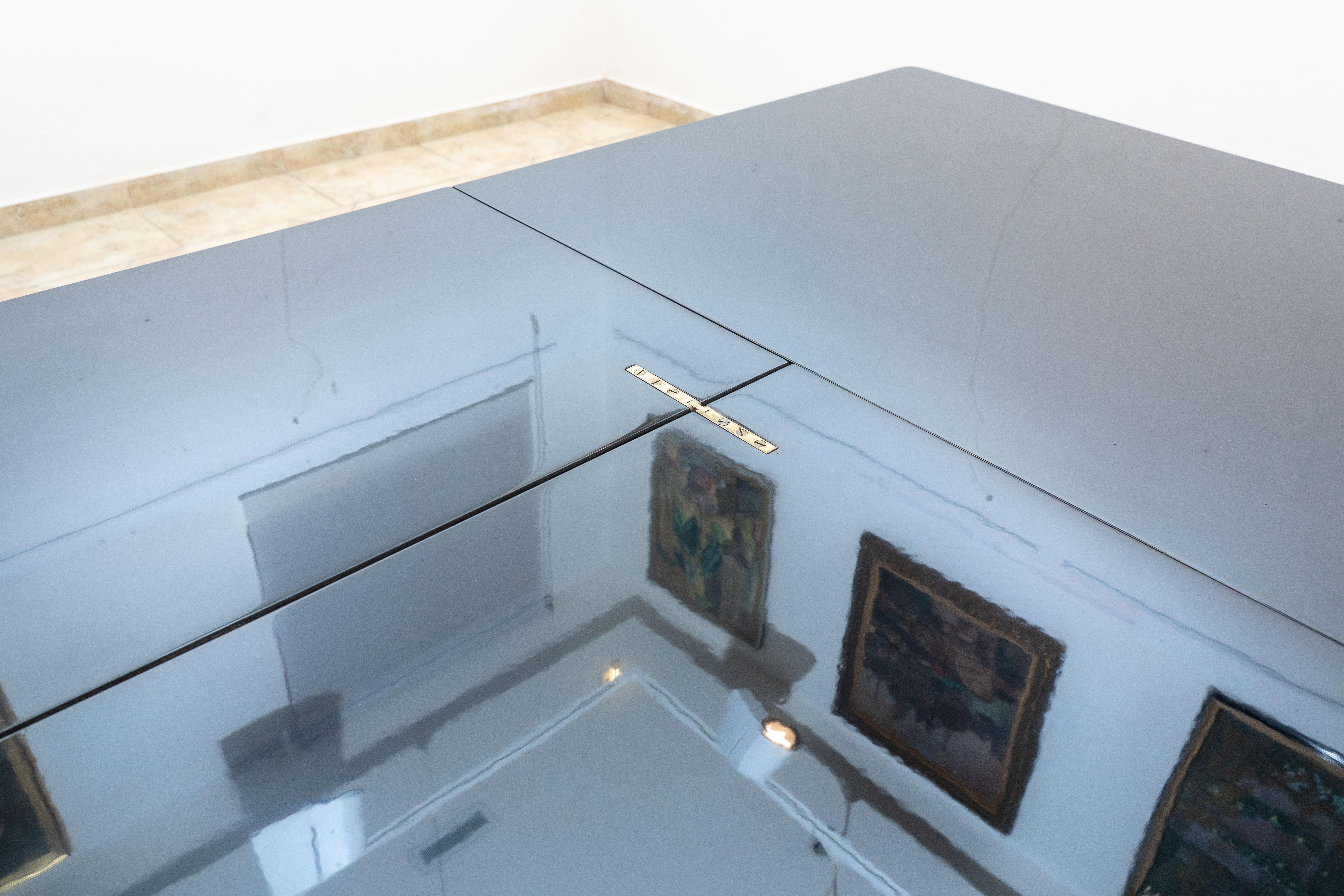 Acajou De Coene - Table de salle à manger (nombre de 6-10) - Art Deco en vente