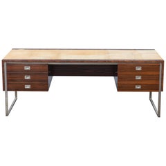 Large De Coene Executive Desk, Belgium, 1960s