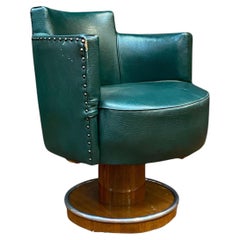 De coene Freres, fauteuil pivotant Art déco circa 1930