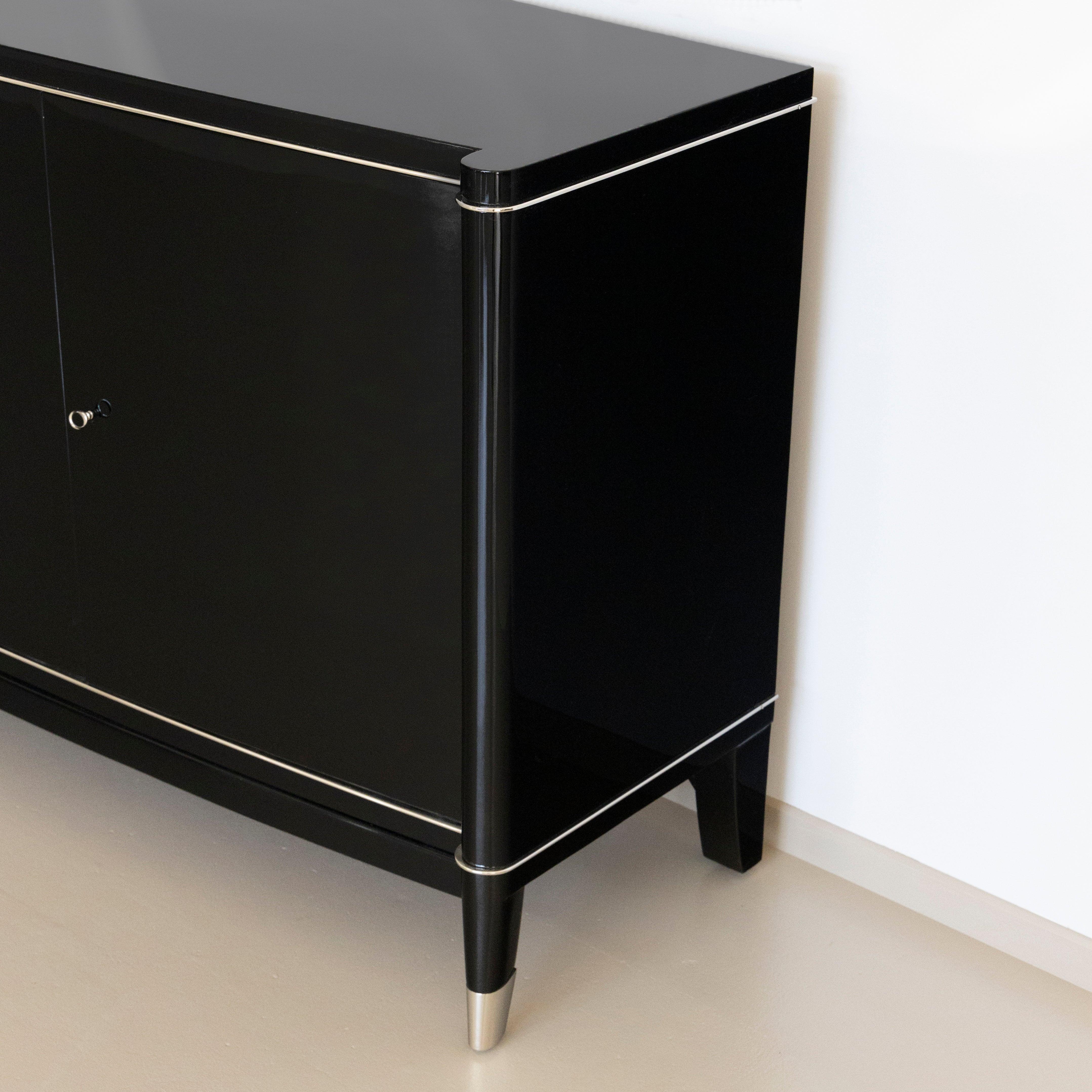 Ébénisé De Coene Frères Buffet Art Déco, Belgique années 1930