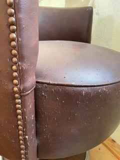 De Coene Frères Art Déco swivel desk chair.. Belgium 1930s.