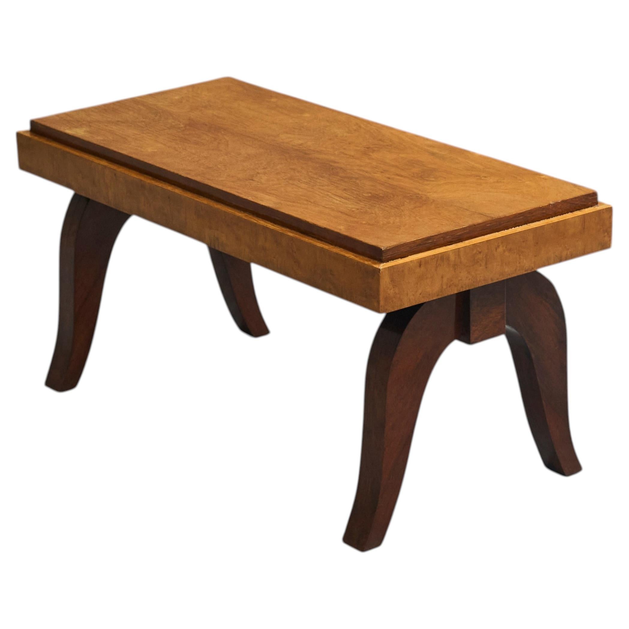 De Coene Frères Very Elegant Art Deco Coffee Table Belgium 1930s