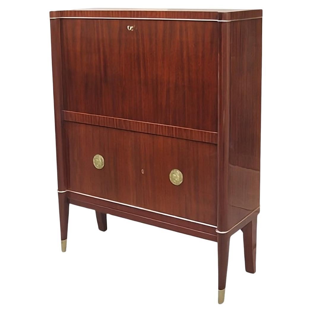 De Coene FrèresArt Deco Barschrank Belgien , 1930er Jahre