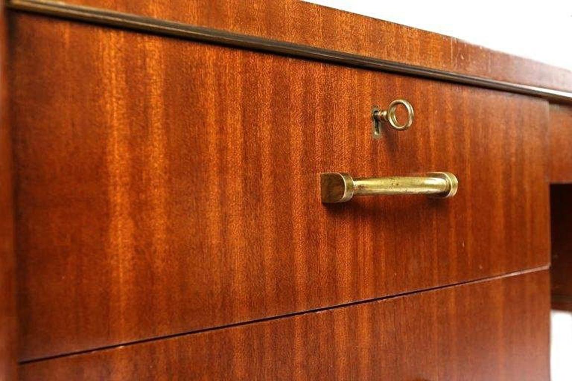 Belge De Coene, large art deco desk circa 1930 en vente