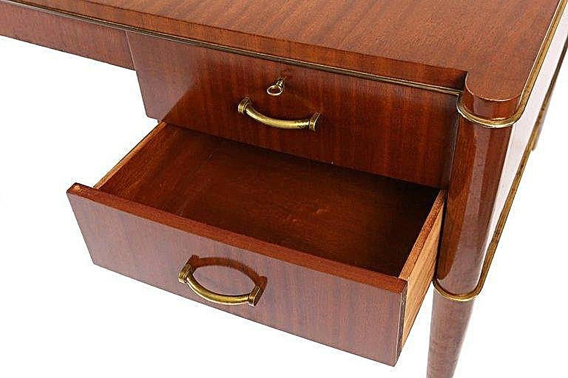 Laiton De Coene, large art deco desk circa 1930 en vente