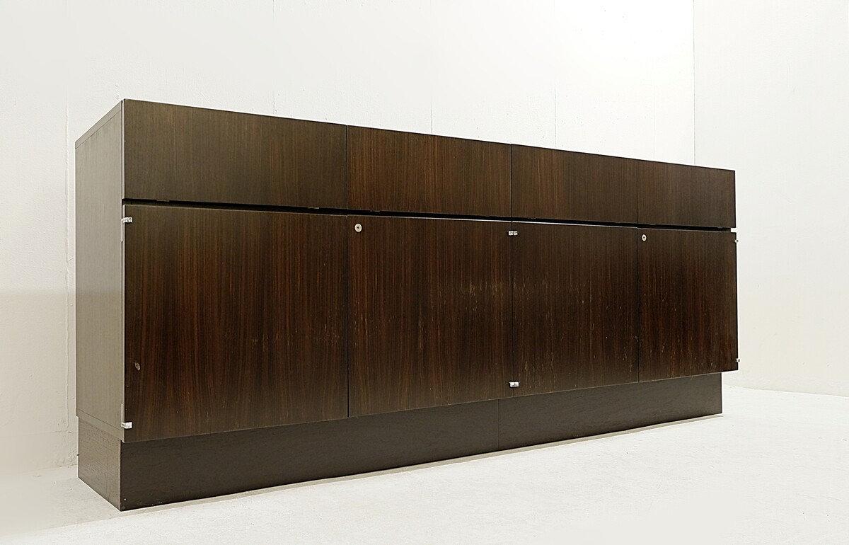 Grand buffet à base flottante De Coene, Belgique, années 1960 en vente 8