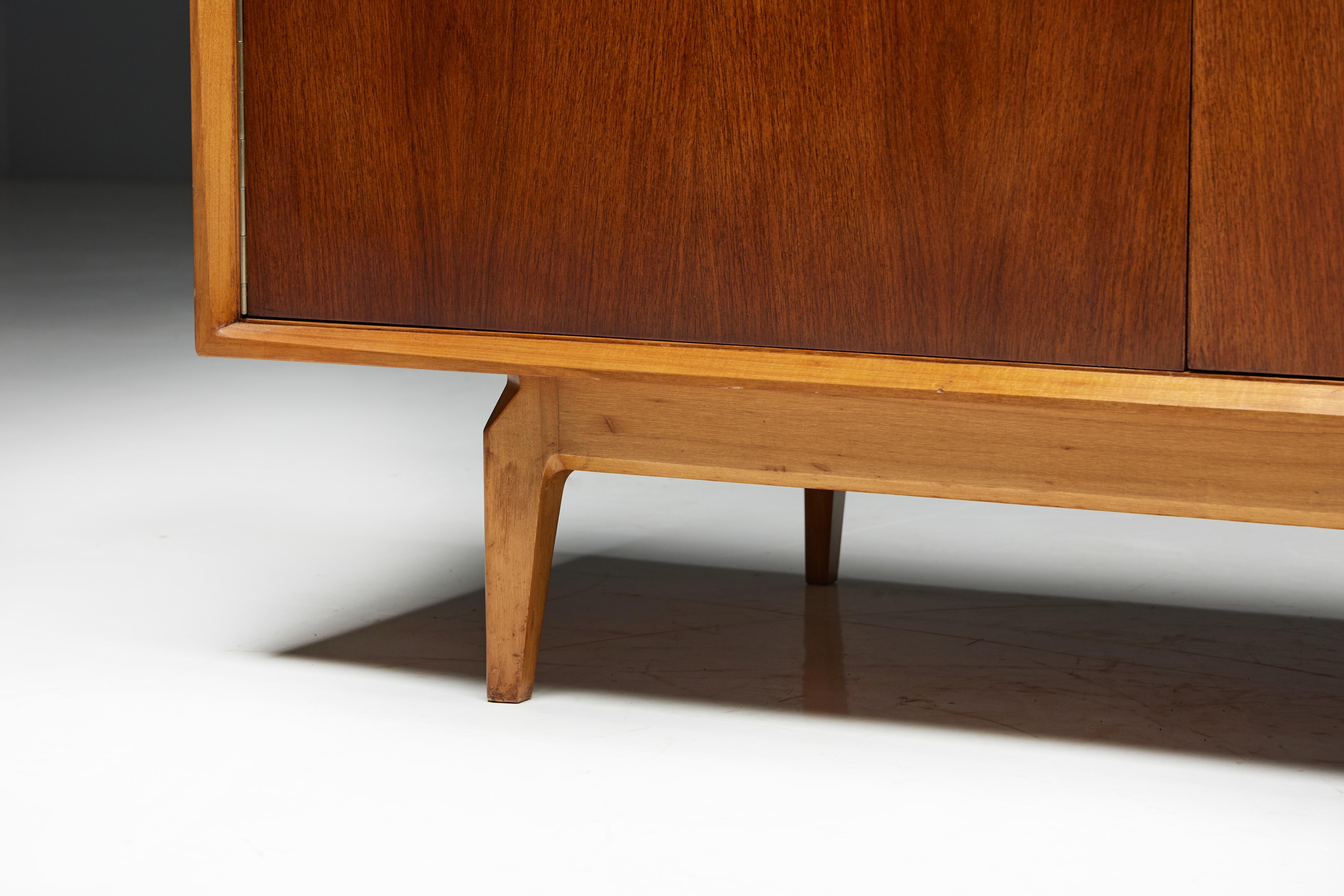Rosewood Madison Credenza by De Coene, Belgium, 1960s For Sale