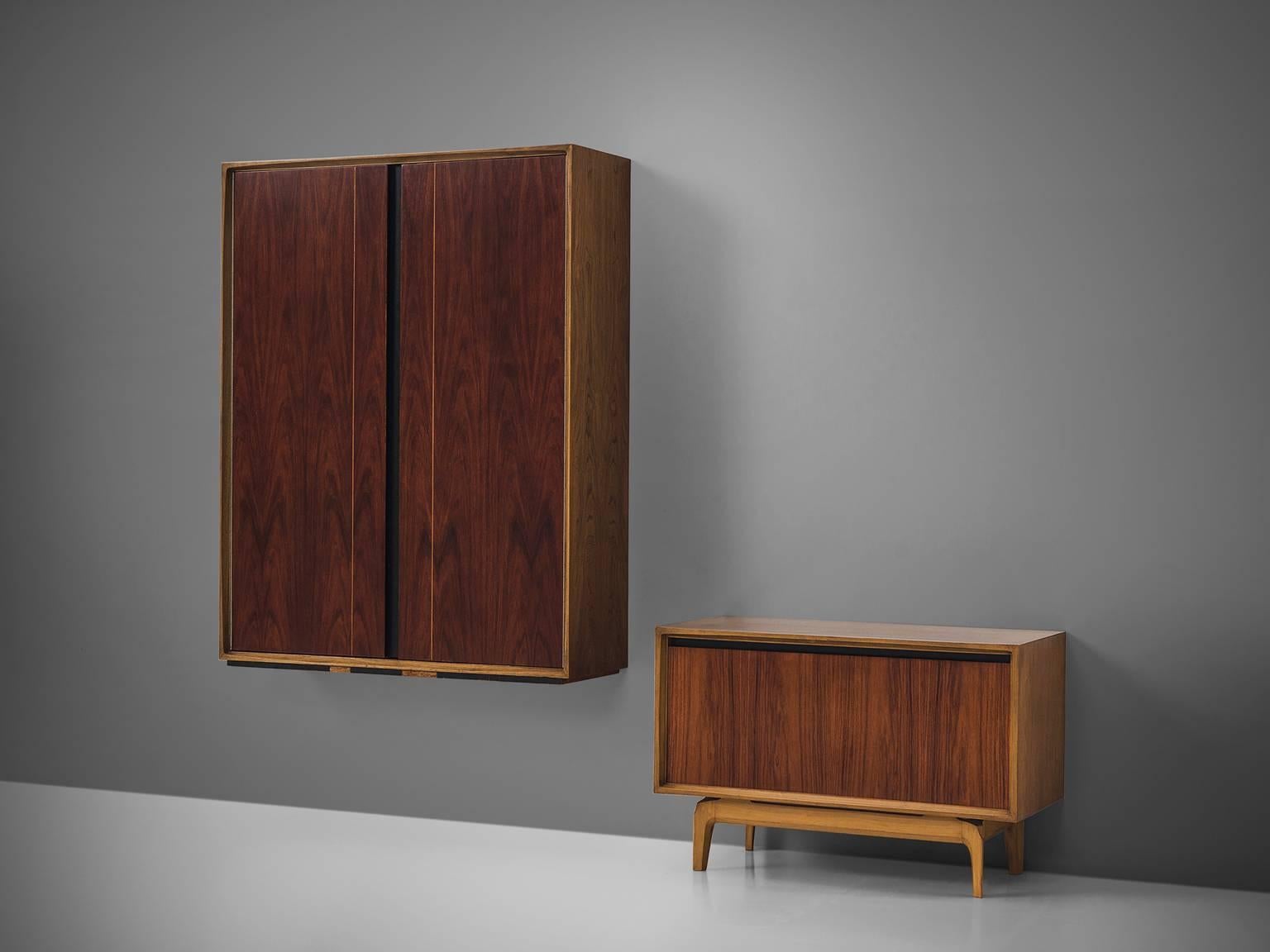 De Coene 'Madison' Credenza in Rosewood and Walnut 1
