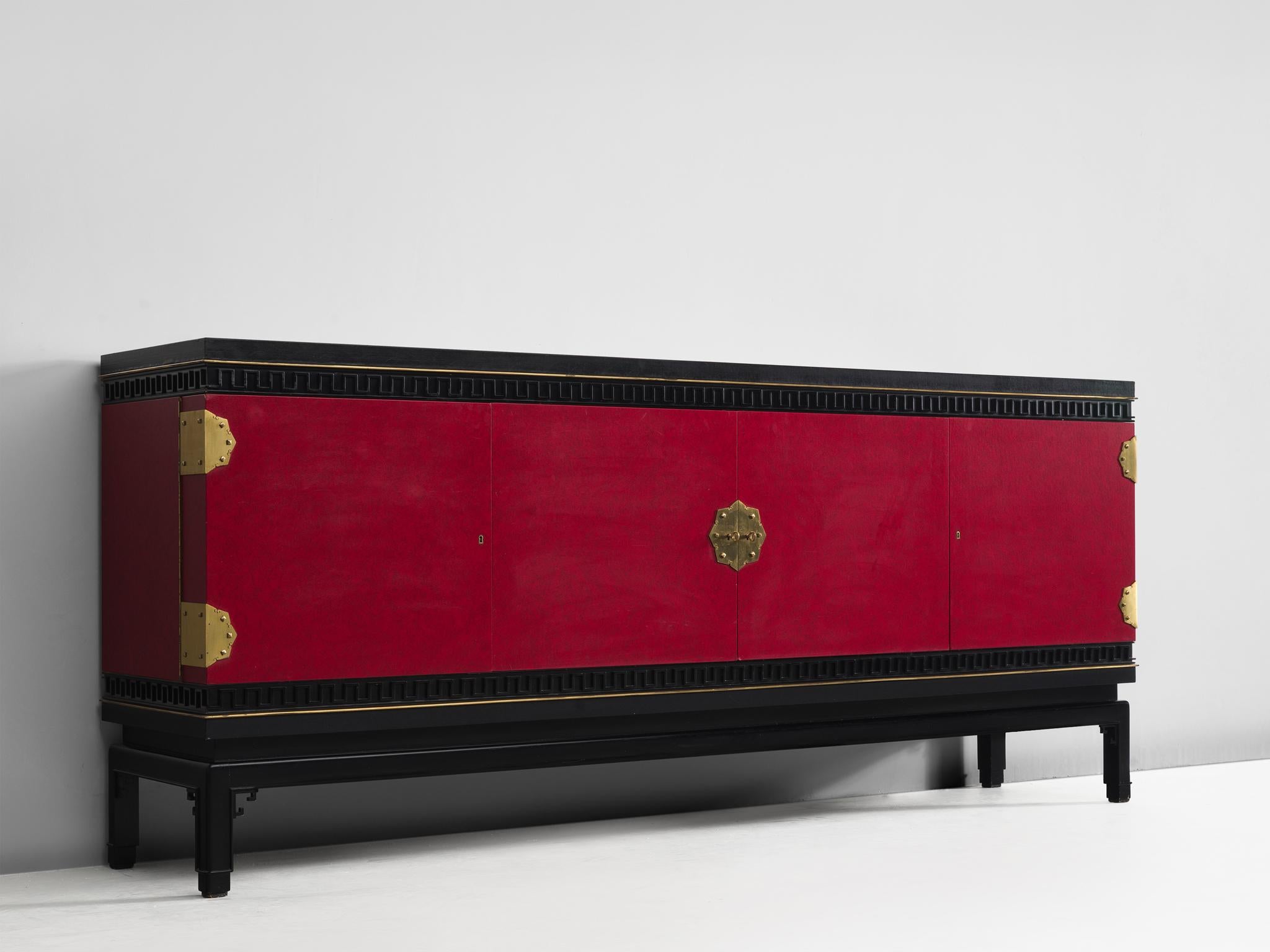 Belgian De Coene Sideboard in Art Deco Style