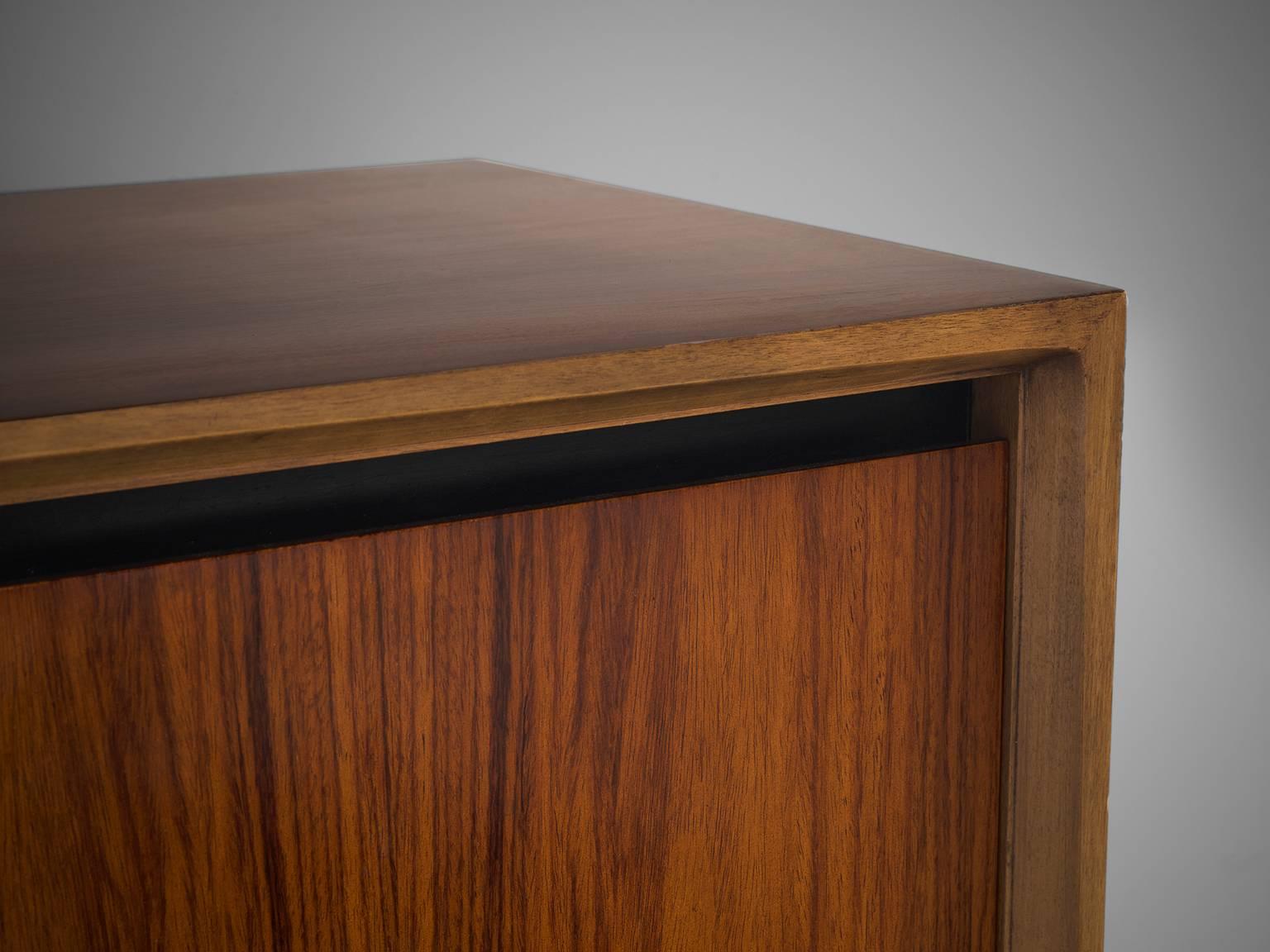 De Coene Small 'Madison' Credenza in Rosewood and Walnut In Good Condition In Waalwijk, NL