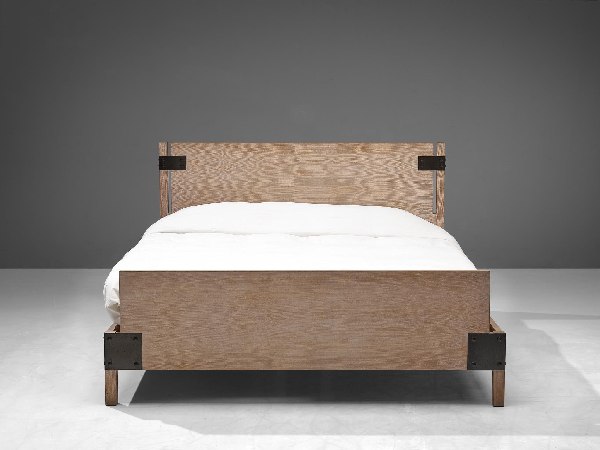 De Coene 'Yvette' Bed in White Stained Oak at 1stDibs yvette bed