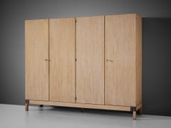 De Coene 'Yvette' Wardrobe in White Stained Oak