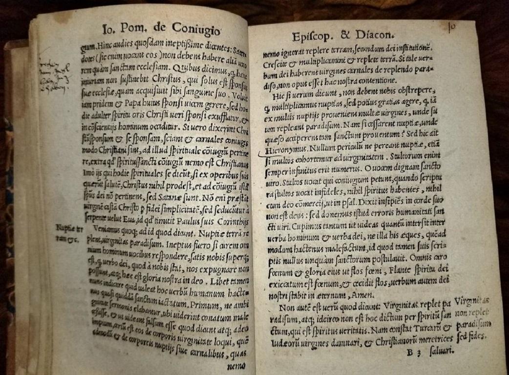 German De Conjugio Episcoporum et Diaconorum by Bugenhagen, 1525 For Sale