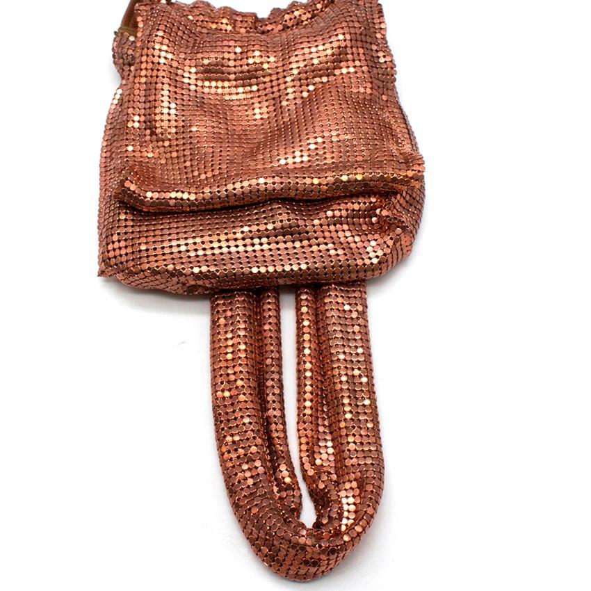 De Couture Metal Mesh Crossbody Bag In New Condition For Sale In London, GB