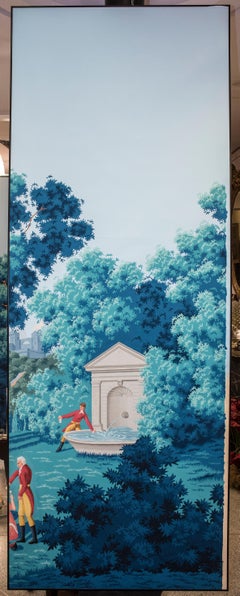 De Gournay Painted  Wallpaper from Duarte Pinto Coelho Collection