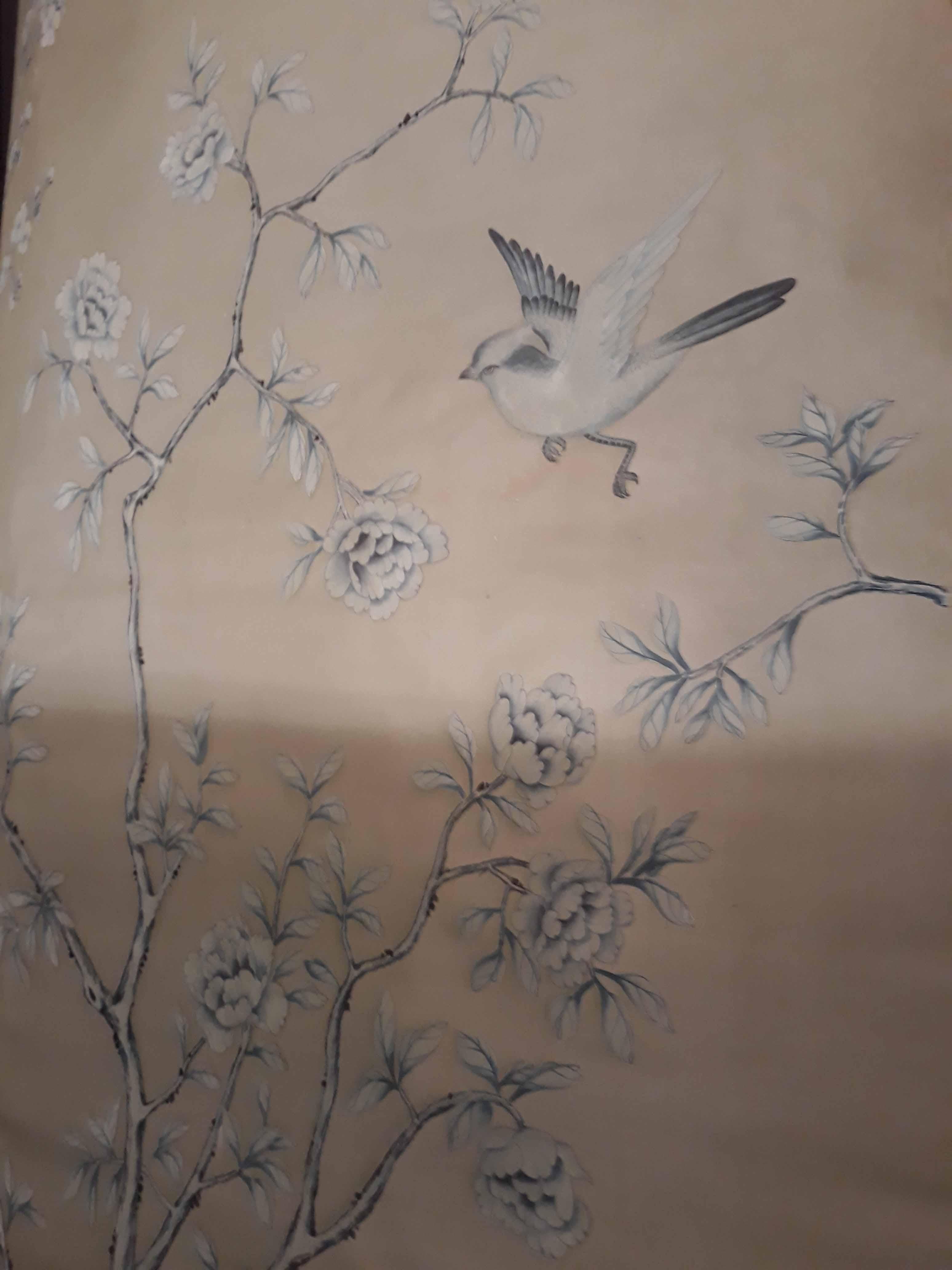 British De Gournay Wallpaper Del 1976 