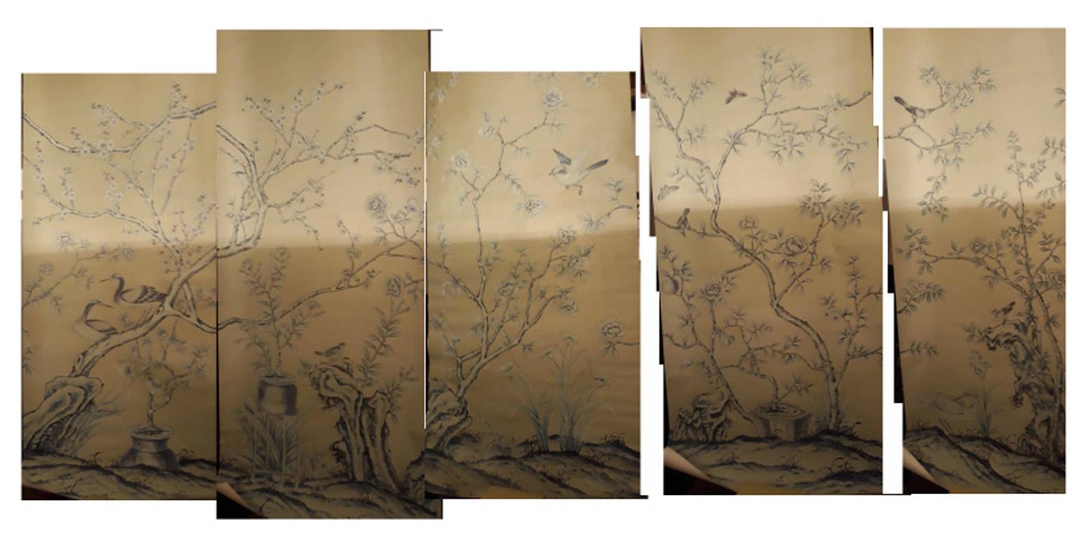 De Gournay Wallpaper Del 1976 