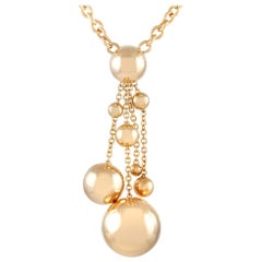De Grisogono 18 Karat Yellow Gold Boulle Necklace