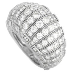 de Grisogono 18K White Gold 7.30 Ct Diamond Ring