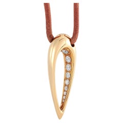 de Grisogono 18K Yellow Gold 1.42 Ct Diamond Necklace
