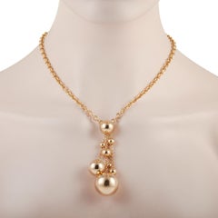 De Grisogono 18 Karat Yellow Gold Boulle Necklace