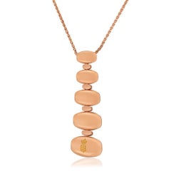 de Grisogono 5 Tier 3.65 Carat Diamond Gold Necklace