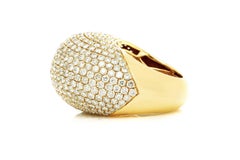 De Grisogono 8.01 Carat Diamond Bombe Ring